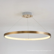 Hot Sale chandelier luxury hanging lamp modern round acrylic pendant lamp lighting